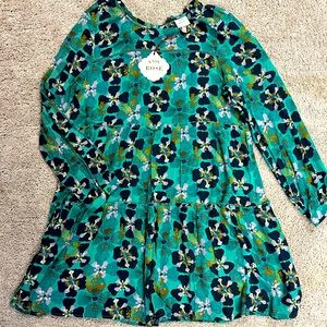 NWT Knox rose dress green floral
